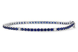 B311-56252: BRACELET 3.27 TW SAPP 3.52 TGW (7")