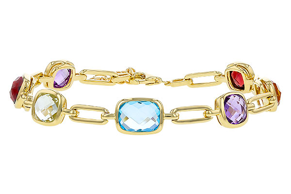 B311-58961: BRACELET 8.87 TW SEMI-PREC (GT,CIT,AMY,G.AMY,BT)