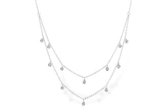 D310-65352: NECKLACE .22 TW (18 INCHES)