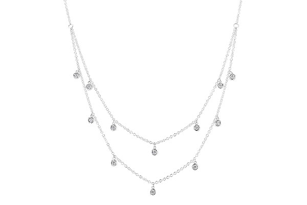 D310-65352: NECKLACE .22 TW (18 INCHES)