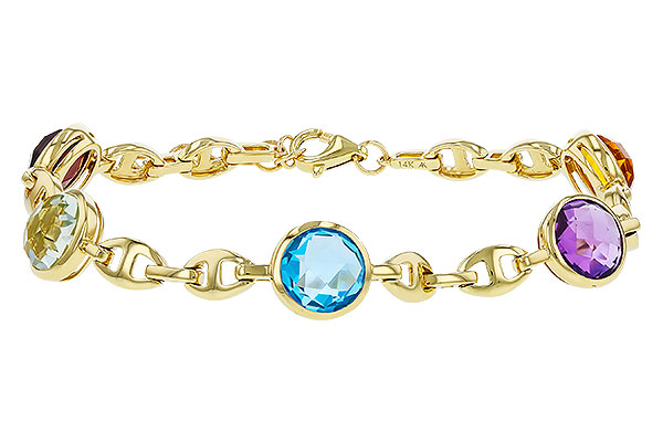 D311-58952: BRACELET 7.09 TW SEMI-PREC (GT,CIT,AMY,G.AMY,BT)