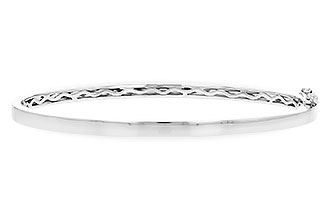 F309-81652: BANGLE (B226-14407 W/ CHANNEL FILLED IN & NO DIA)