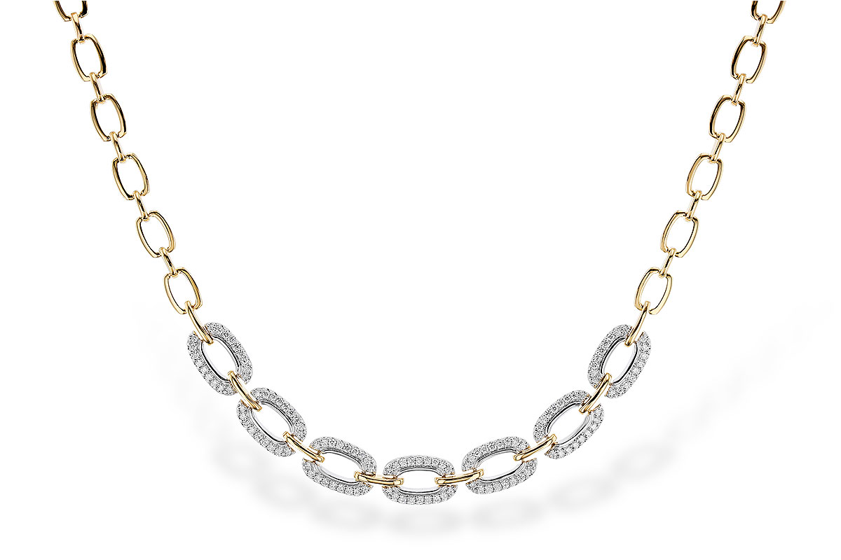 G310-65297: NECKLACE 1.95 TW (17 INCHES)
