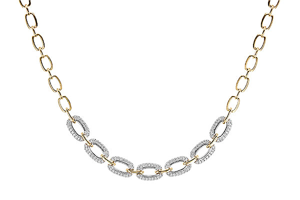 G310-65297: NECKLACE 1.95 TW (17 INCHES)