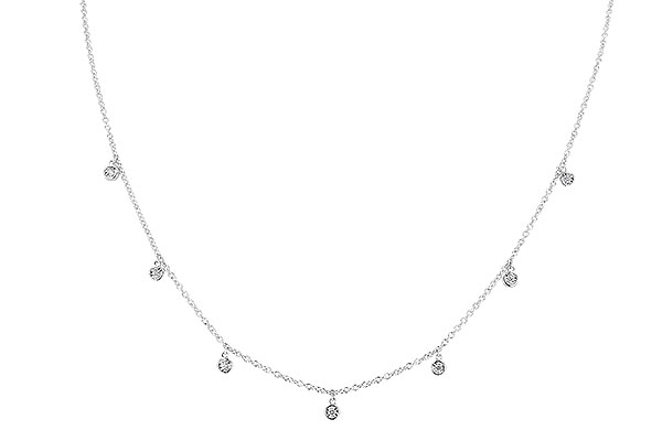 G310-65352: NECKLACE .12 TW (18")