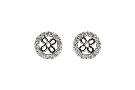 H224-31652: EARRING JACKETS .24 TW (FOR 0.75-1.00 CT TW STUDS)
