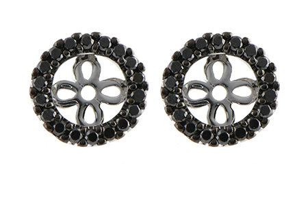 K225-19833: EARRING JACKETS .25 TW (FOR 0.75-1.00 CT TW STUDS)